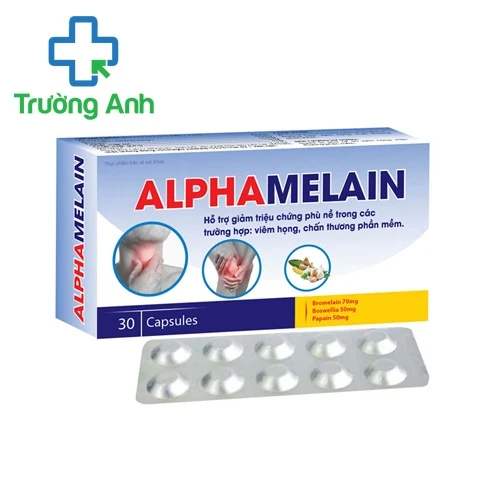 Alphamelain - Giúp giảm triệu chứng phù nề hiệu quả
