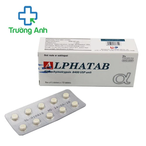 Alphatab US Pharma USA - Thuốc điều phù nề hiệu quả