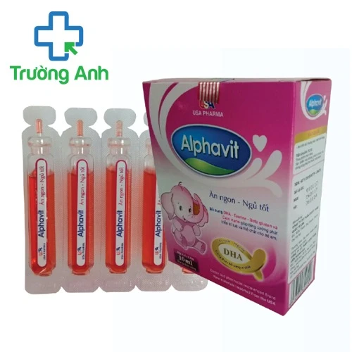 Alphavit - Bổ sung acid amin và vitamin cho trẻ ăn ngon, ngủ tốt