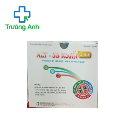 ALT - 3B Kojin Gold – Hỗ trợ bổ sung vitamin nhóm B hiệu quả