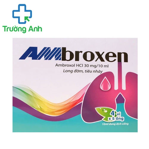 Ambroxen 30mg/10ml CPC1HN - Điều trị viêm phế quản mạn