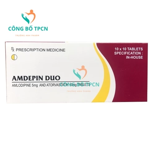 Amdepin Duo - Thuốc điều trị cao huyết áp hiệu quả của Ấn Độ