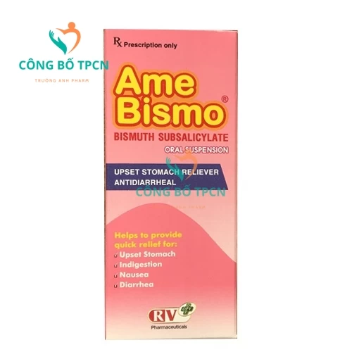 Amebismo 525mg OPV (hỗn dịch) - Thuốc điều trị rối loạn tiêu hóa