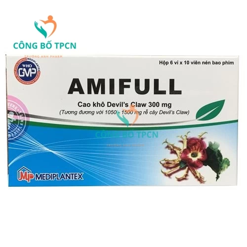 Amifull (viên) - Thuốc điều trị giảm đau lưng, đau khớp