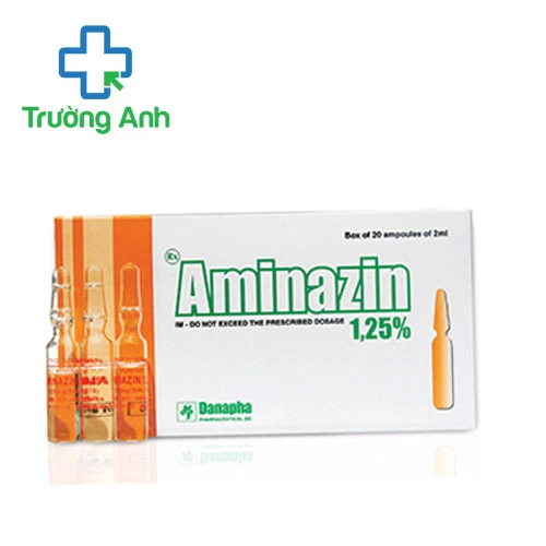 Aminazin 1,25% Danapha - Thuốc điều trị rối loạn tâm thần hiệu quả