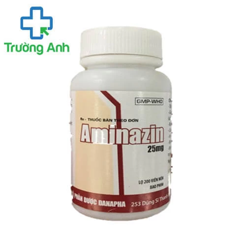 Aminazin 25mg (công ty dược phẩm Danapha)