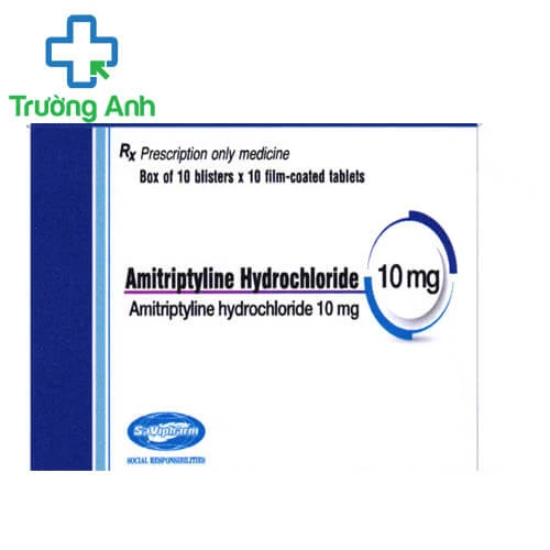 Amitriptyline Hydrochloride 10mg - Thuốc điều trị trầm cảm hiệu quả của Savi