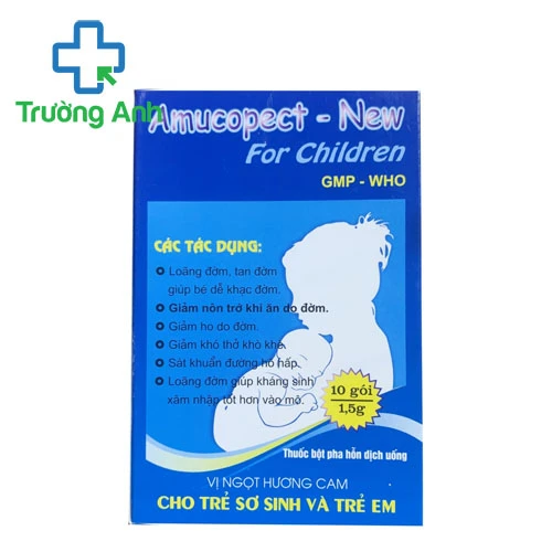 Amucopect new Pharbaco - Thuốc giúp loãng đờm hiệu quả