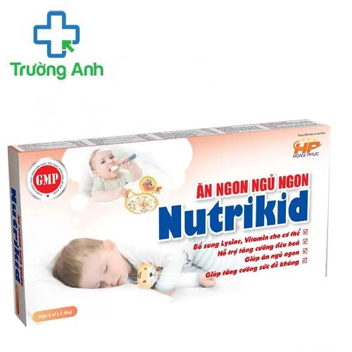 Ăn ngon ngủ ngon Nutrikid - Giúp tăng cường sức đề kháng