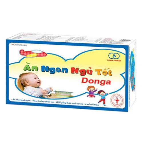 Ăn ngon ngủ tốt DongA - Giúp trẻ phát triển cơ thể khỏe mạnh