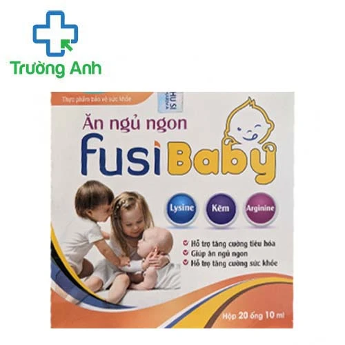 Ăn ngủ ngon Fusi baby - Hỗ trợ tăng cường tiêu hóa