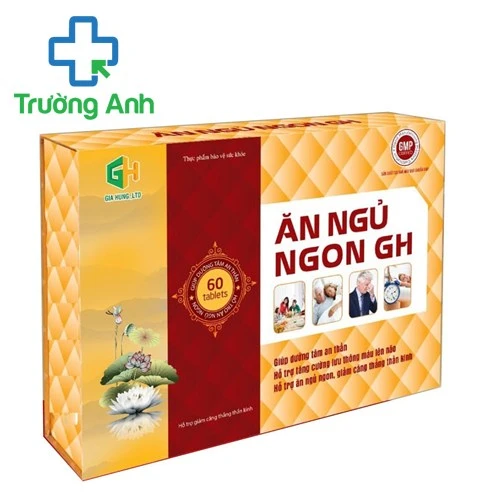 Ăn ngủ ngon GH - Giúp dưỡng tâm an thần, tạo giấc ngủ sâu