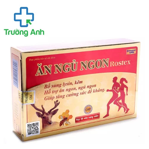 Ăn ngủ ngon Rostex - Bồi bổ cơ thể, tăng cường sức để kháng