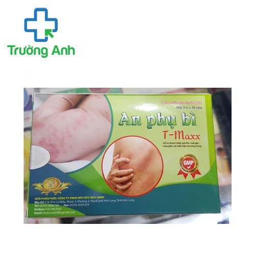 An Phụ bì T-Maxx - Hỗ trợ quá trình điều trị tình trạng dị ứng