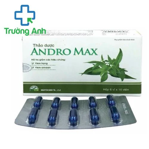 Andro Max - Giúp trị cảm cúm, hỗ trợ giảm viêm đường hô hấp hiệu quả