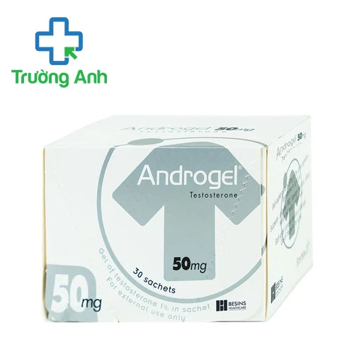 Androgel 50mg - Thuốc điều trị thiếu hụt testosterone ở nam giới