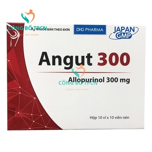 Angut 300 - Thuốc điều trị bệnh Gout của DHG Pharma