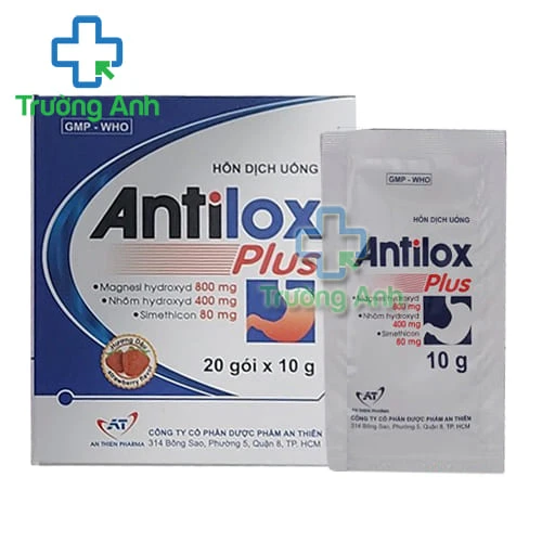 Antilox plus An Thiên - Làm giảm các triệu chứng đầy bụng