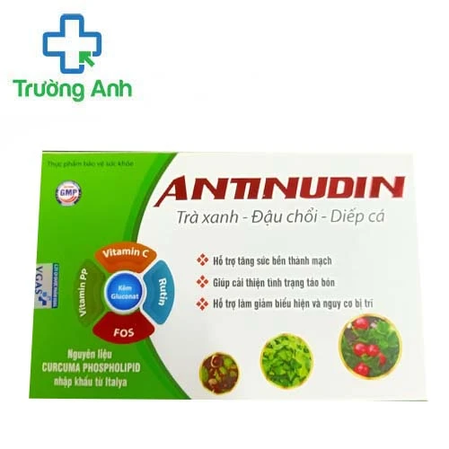 Antinudin - Hỗ trợ nhuận tràng, giúp tăng sức bền thành mạch