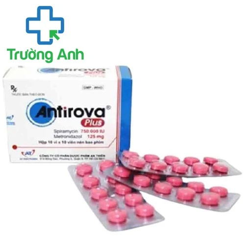 Antirova Plus - Thuốc điều trị nhiễm khuẩn răng miệng hiệu quả