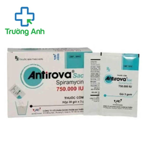 Antirova sac (cốm) - Thuốc điều trị nhiễm khuẩn hiệu quả của An Thiên