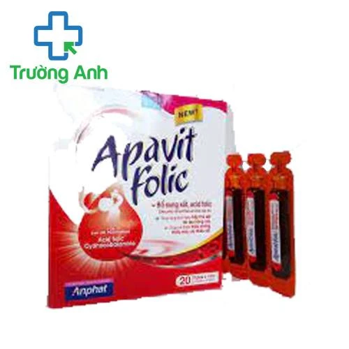 Apavit folic - Giúp bổ sung sắt, acid folic cho cơ thể hiệu quả