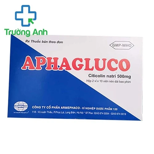 Aphagluco 500mg - Thuốc điều trị rối loạn ý thức của Armephaco