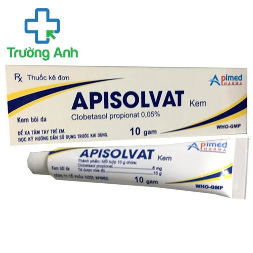 Apisolvat - Thuốc điều trị các chứng viêm và ngứa da của Apimed