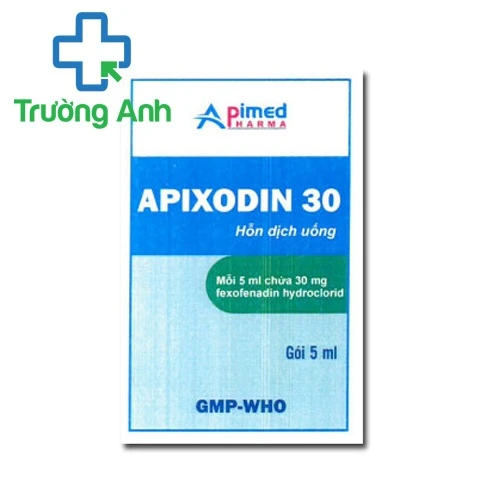 Apixodin 30 - Thuốc điều trị viêm mũi dị ứng hiệu quả của Apimed