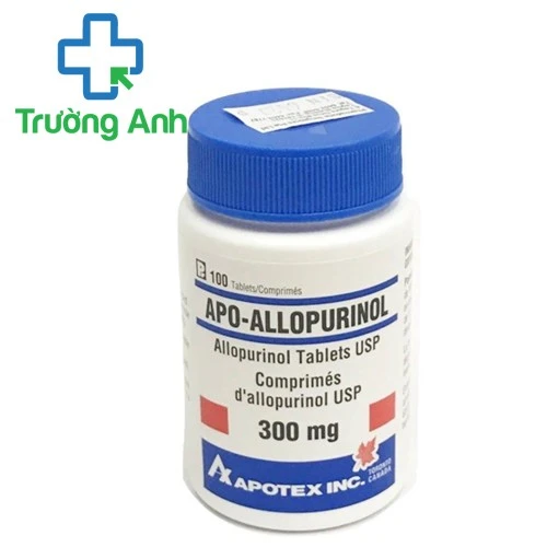 Apo Allopurinol 300mg - Thuốc điều trị bệnh gút hiệu quả của Apotex