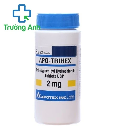 Apo-Trihex 2mg - Thuốc điều trị chứng Parkinson, rối loạn ngoại tháp hiệu quả
