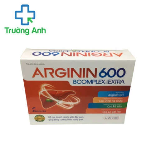 Arginin 600 Bcomplex Extra - Giúp tăng cường chức năng gan
