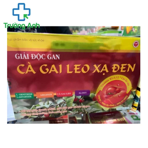 ARGININ CÀ GAI LEO XẠ ĐEN - Bổ gan, bảo vệ tế bào gan, giải độc gan