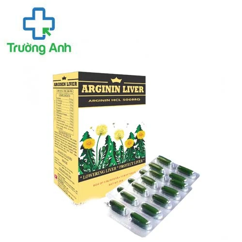 Arginin Liver - Hỗ trợ giảm triệu chứng vàng da, mẩn ngứa