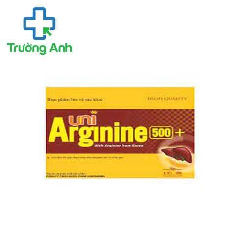 Uni Arginine 500+ - Giúp giải độc gan, tăng cường chức năng gan