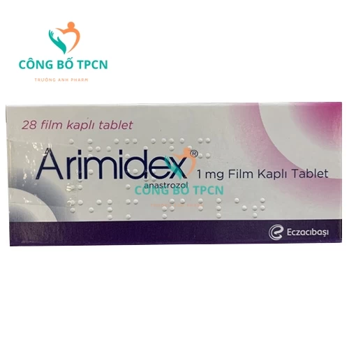 Arimidex 1mg - Thuốc điều trị ung thư vú hiệu quả của USA