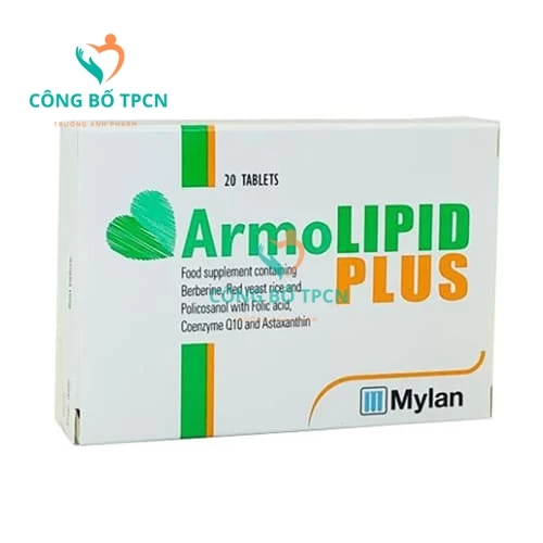 ArmoLipid Plus - Giúp giảm cholesterol, hỗ trợ sức khỏe tim mạch