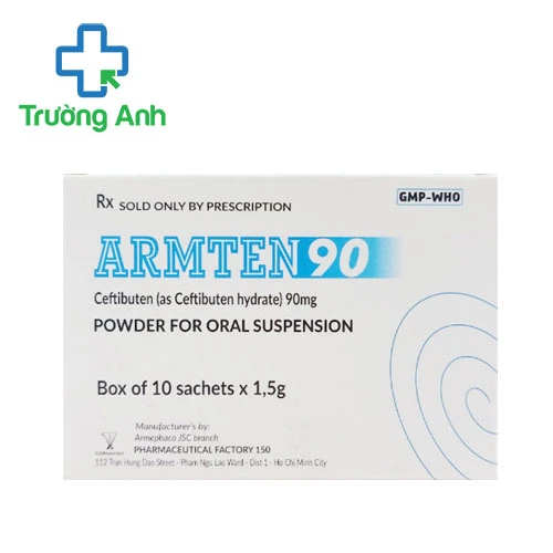 Armten 90 Armephaco - Thuốc điều trị nhiễm khuẩn hiệu quả