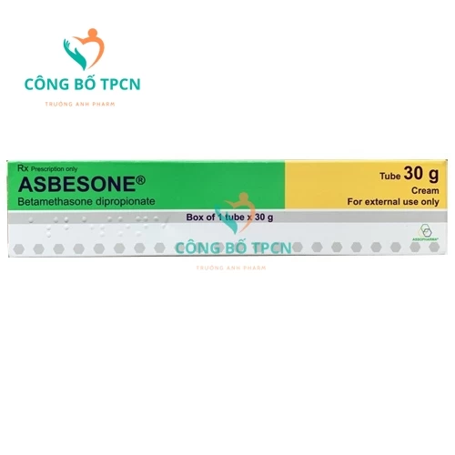 Asbesone - Kem bôi da giúp điều trị các bệnh viêm da hiệu quả