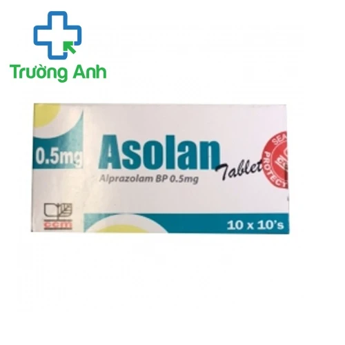 Asolan - Thuốc điều trị hội chứng hoảng sợ, lo âu