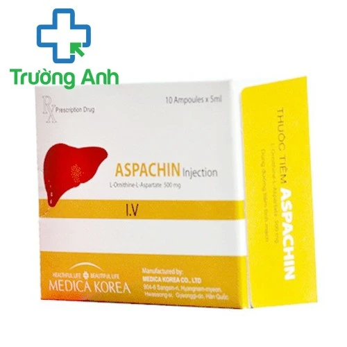 Aspachine Injection - Thuốc giải độc gan, hỗ trợ điều trị viêm gan