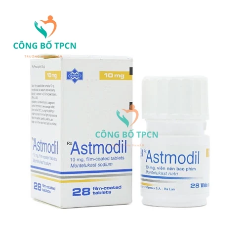 Astmodil 10mg - Thuốc dự phòng và điều trị bệnh hen phế quản