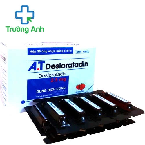 A.T Desloratadin (ống) - Thuốc điều trị viêm mũi dị ứng hiệu quả của An Thiên