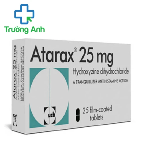 Atarax - Thuốc giúp ổn định thần kinh hiệu quả của Belgium