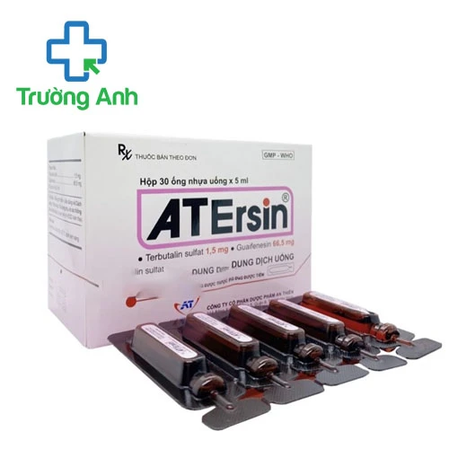 Atersin (ống 5ml) - Thuốc điều trị hen phế quản hiệu quả 