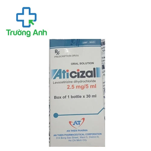 Aticizal (chai 30ml) - Thuốc điều trị viêm mũi dị ứng hiệu quả của An Thiên