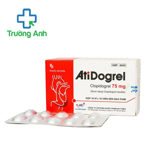 AtiDogrel An Thien Pharma - Thuốc phòng xơ vữa khối huyết