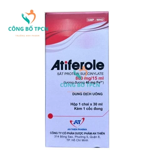 Atiferole - Thuốc điều trị thiếu máu do thiếu sắt của An Thiên