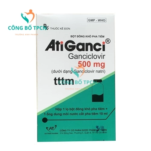 Atiganci 500mg An Thiên - Thuốc điều trị viêm võng mạc, viêm phổi