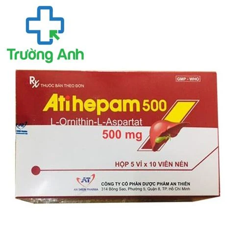 Atihepam 500mg (viên) - Thuốc điều trị các bệnh lý về gan hiệu quả